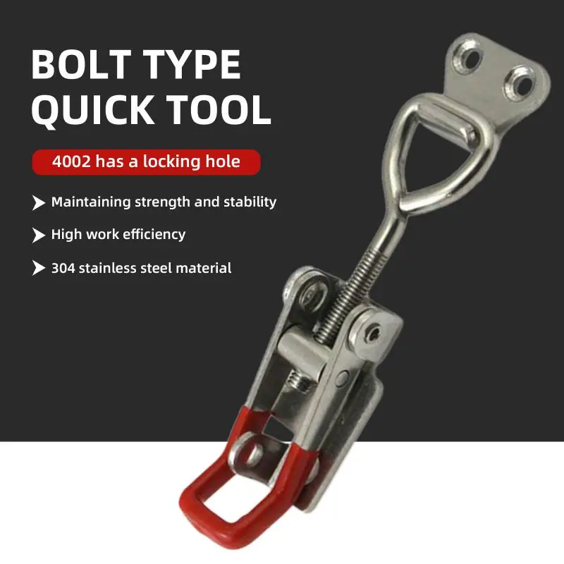 Adjustable Toggle Latches Clamp 4001/4002/4003 Holding Capacity Horizontal Type For Hand Tool For Welding Repairing Connect