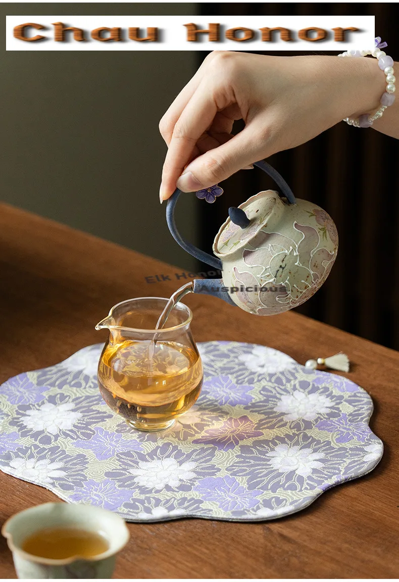 Pure Hand-painted Nine-tailed Fairy Fox Firestone Red Tea Set Complete Set Zen Tea Ceremony Set Teapot And Tea Cup Set Craft