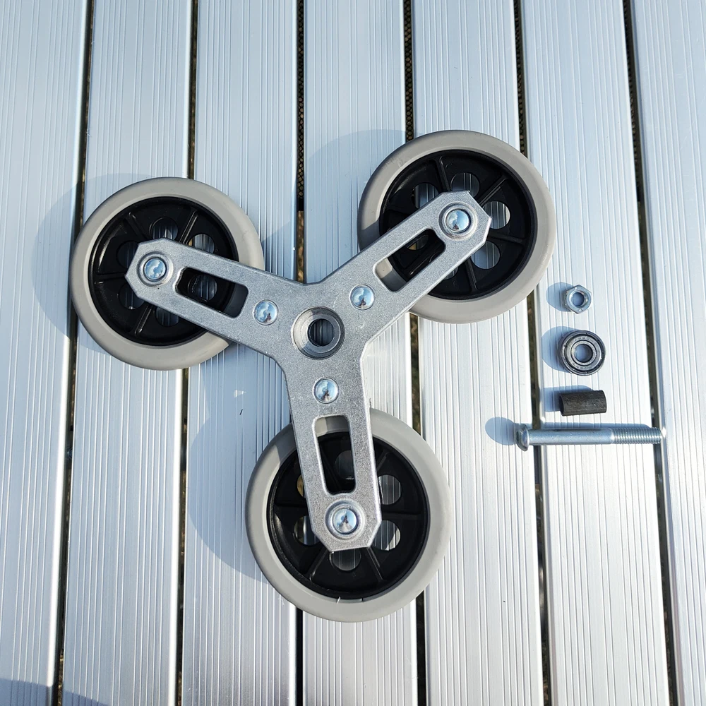 Shopping Cart Stair Climbing Wheel and Replacement Casters