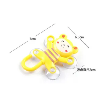 Creative Cartoon Suction Cup Hook Cute and Strong Adhesive Hook Versatile with 4 Suction Cups Wall Hook 2