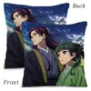 The Apothecary Diaries maomao Pillow Covers Cartoon Sofa Decorative Home Double-sided Printing Short Plush Cute Cushion Cover 4
