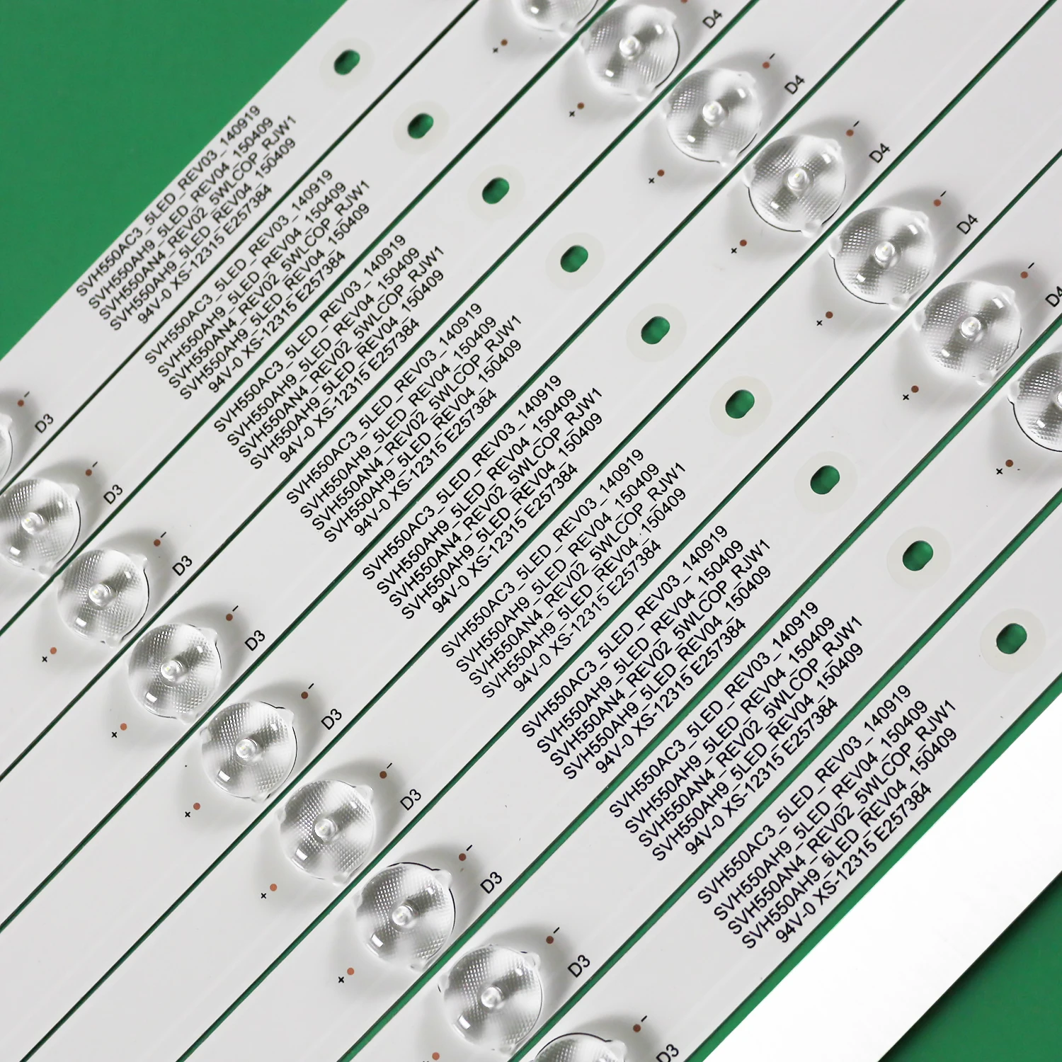 Hisense_55_HD550DU_B31_10X5_3030C_5S1P HD550DF-B52 LED55EC290N SVH550AC3 SVH550AH9 55H5C 55H6B LC-55LB481U용 LED 스트립