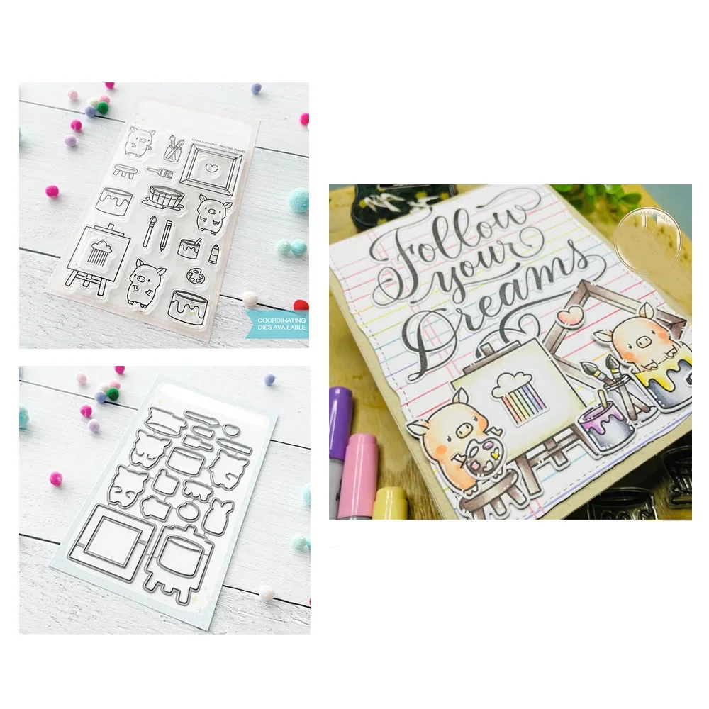 Design Metal Cutting Dies for Making Decorative Diy Scrapbook Practice Photo Album Process Craft Handicraft Card New