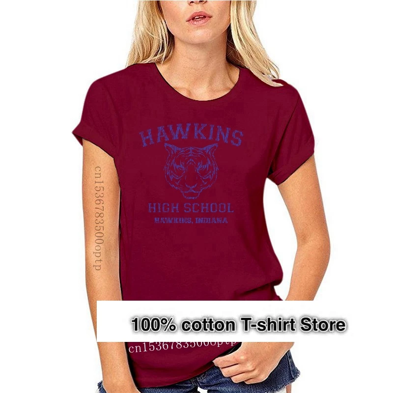 thumbnail image 1 of 539 Hawkins High School Mens Tops Tee T Shirt Funny Costume Stranger Tv Show Things Funny T-Shirt Custom Screen Printed, 1 of 5