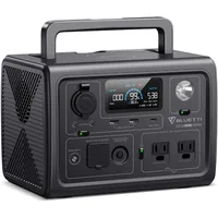 Portable Power Station EB3A, 268Wh LiFePO4 Battery Backup Power Supply, with 2 600W (1200W Surge) AC Power Sockets 1