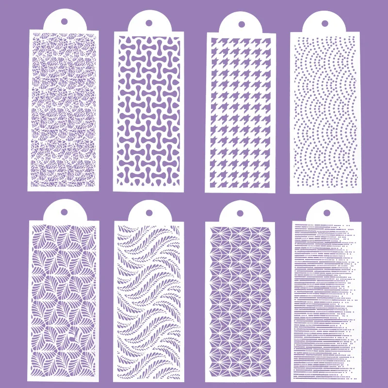 

Cake Decor Stencil Template Cake Pattern Design Stencil Printing Hollow Lace Stencils Baking DIY Dessert Chocolate Decoration