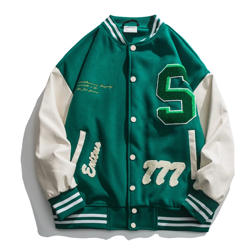 SOMEIT P.O.B Vintage Varsity Jacket（SOMEIT P.O.B VINTAGE
