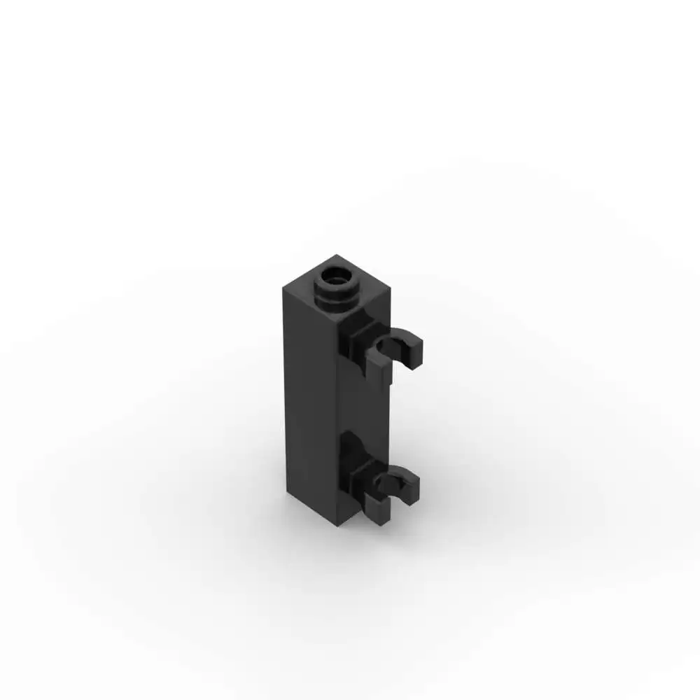 MOC 10PCS 60583 Modified 1x1x3 Building Blocks With 2 Clips Hollow Studs Brick Particle Puzzle DIY Toys Children Birthday Gifts building blocks construction blocks racing car building blocks car building blocks anime block toys