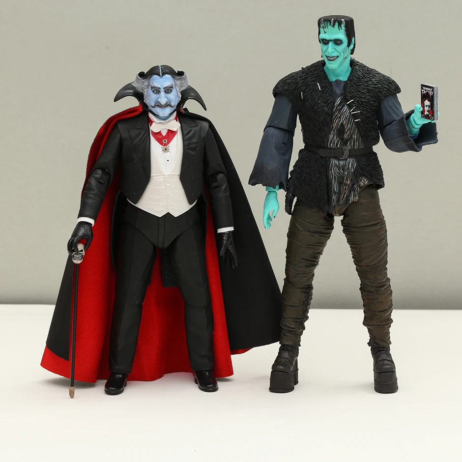 

NECA Herman Munster / The Count 7 Inches Action Figure with Accessories Model Figure Toy