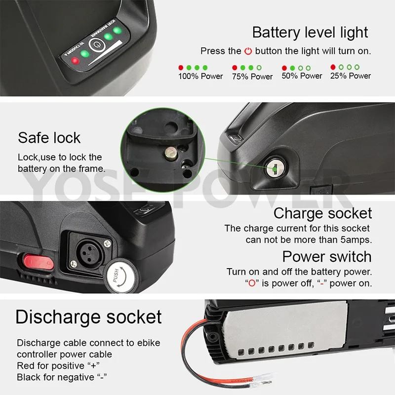 Professional Manufacture Hailong Ebike Battery 36v 48v 13ah 17.5ah 20ah