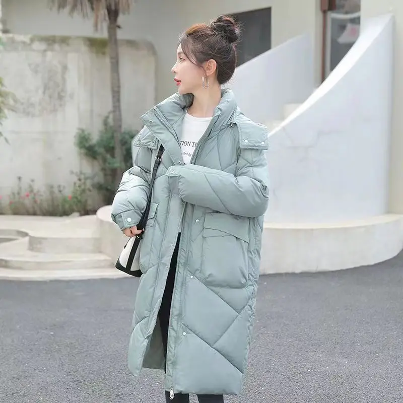 Long Down Coat Woman Winter 2023 Women's Coat Thicken Puffer Jackets Cotton Jacket Women's Winter Down Jacket Padded Jacket women s coat long down coat woman winter 2023 thicken puffer jackets cotton jacket women s winter down jacket padded jacket