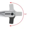1/2'' F Rod Wrench Socket 10'' 15'' 18'' Torque Wrench Long Force Bar Activity Head Strong Lever Steering Handle Repair Tool 4