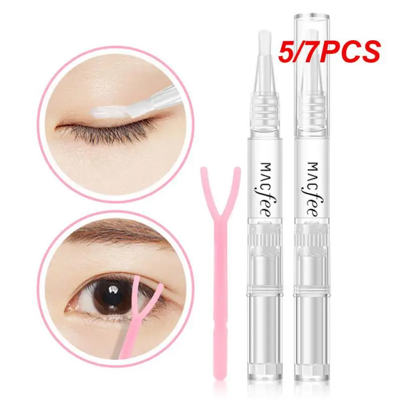 

5/7PCS Professional Invisible Double Eyelids Styling Cream Big Eye Transparent Eyelid Super Stretch Fold Lift Eyes Shaping Tools