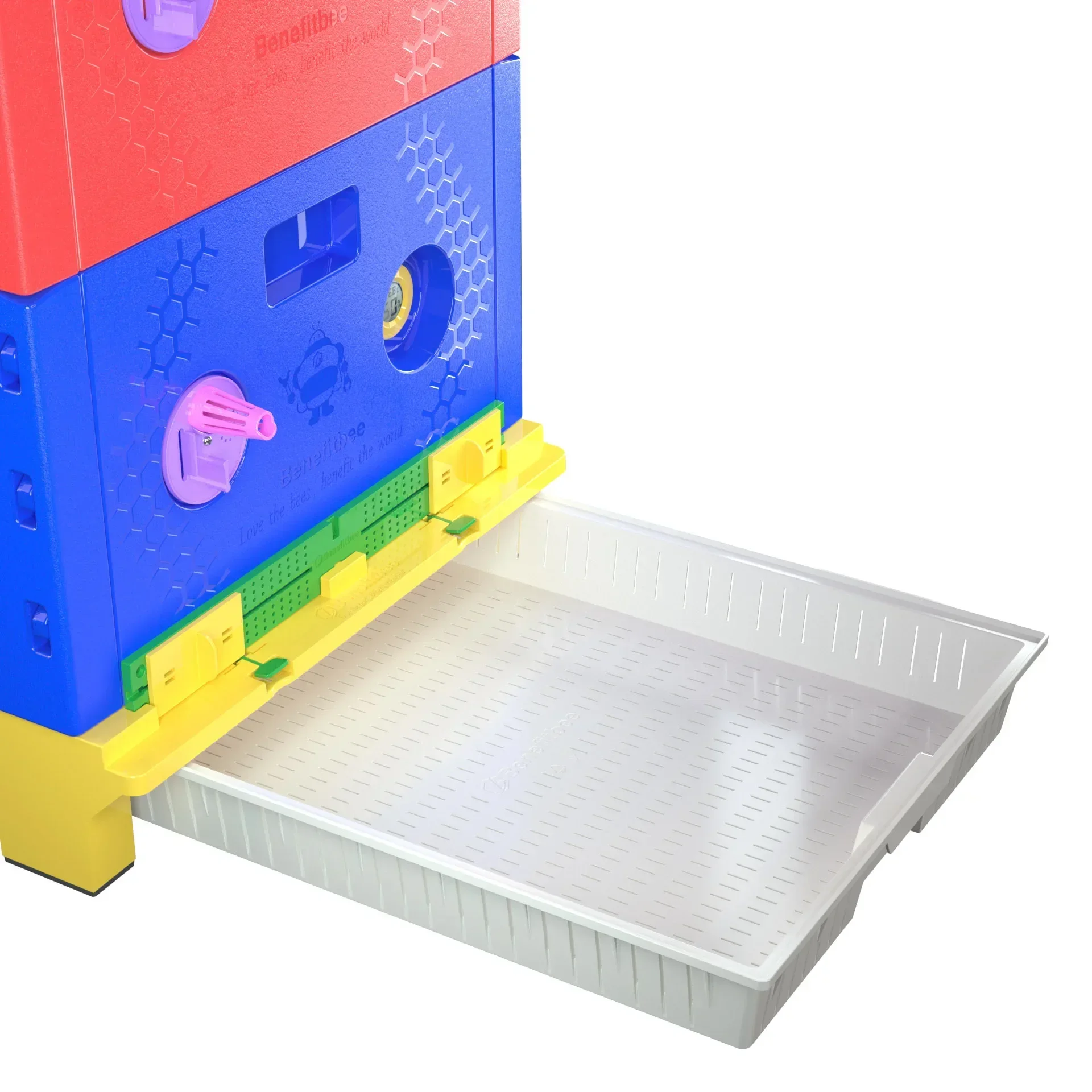 Multi-functional Beekeeping Beehive Plastic Lang Style Beehive High-density HDPE Material 95*44*58cm