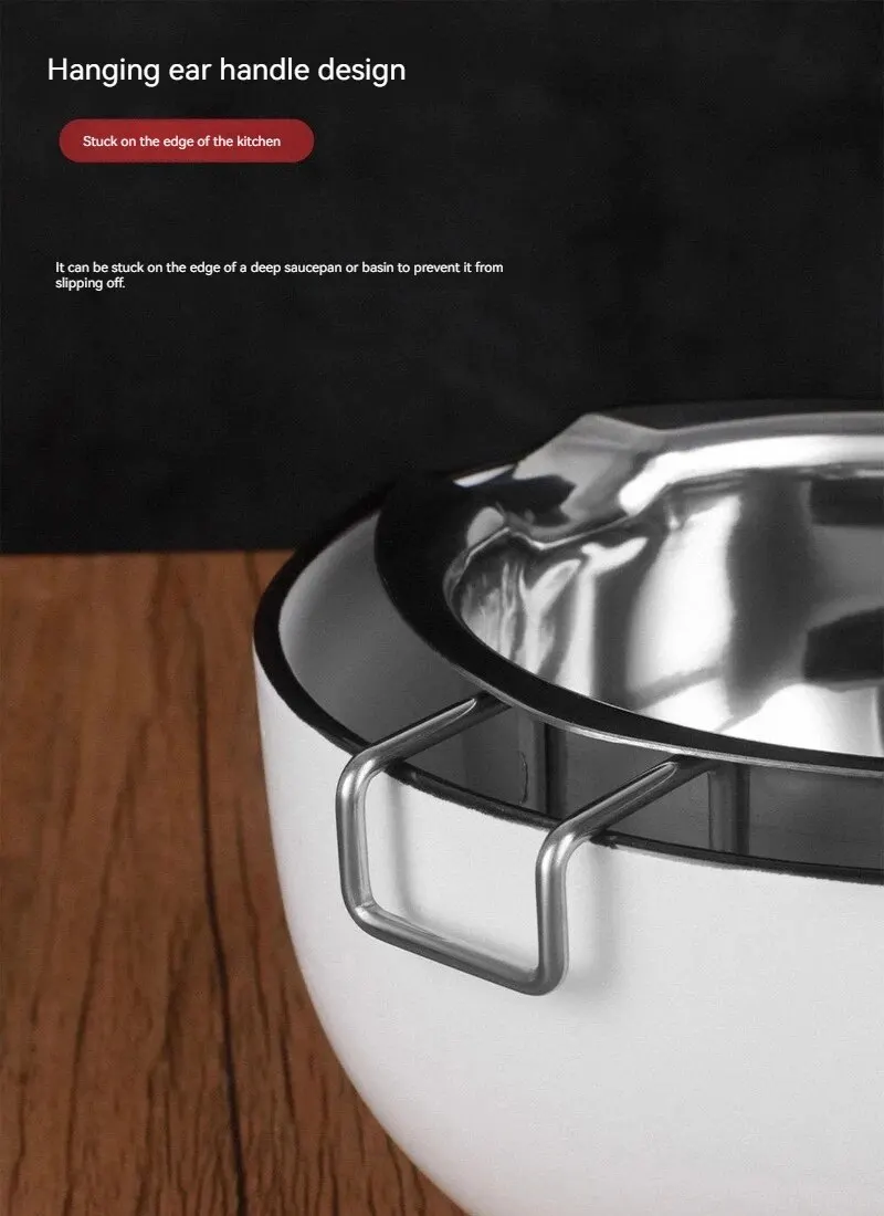 Wholesale Bakeware Wax Candle Candy Melts Chocolate Double Boiler Metal Stainless Steel Chocolate Warmer Melting Bowl
