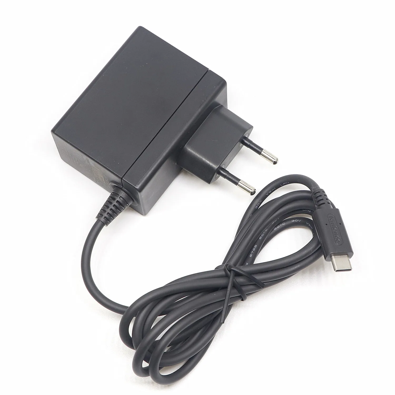 Carregador Adaptador de Energia para Nintendo Switch Adaptador de Energia Plug ue 100240v Carregamento Original - Image 3