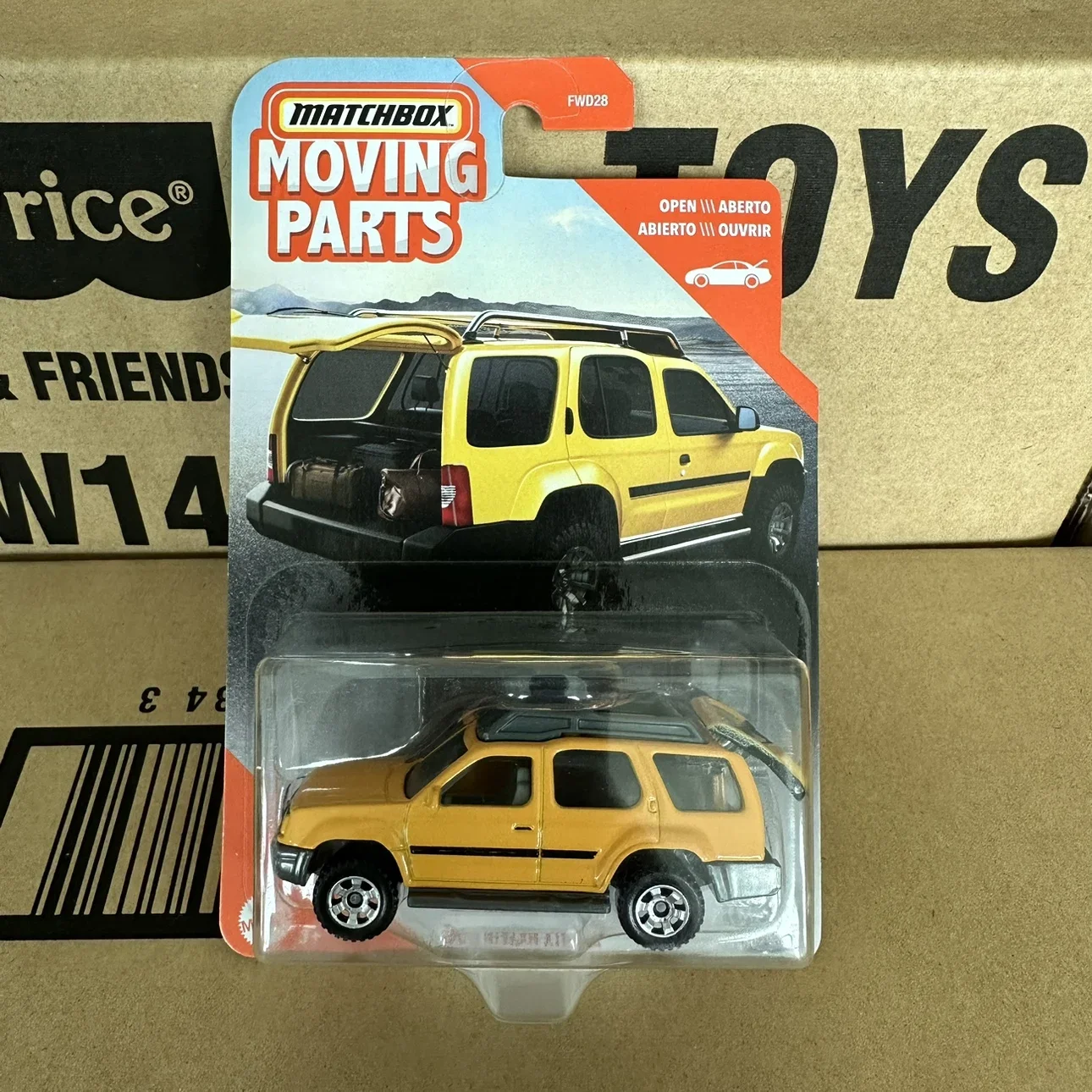 Mattel Matchbox 시뮬레이션 도시 자동차 수집기 시리즈, FWD28 이동식 문짝 오프닝 활동 차량 장난감, 어린이 선물