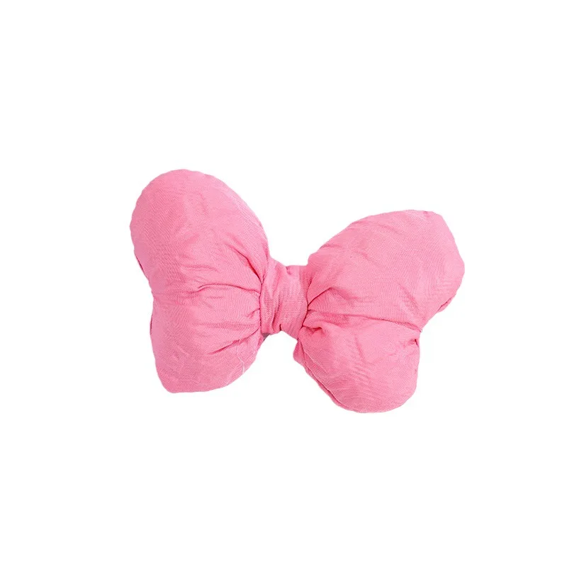 5PCS Bright colours gingham cotton bow accessories accessories DIY home textile knitting children's clothing phone