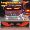 Devil's Eye Truck Windshield Remote Control Flexible Led Eye Animation Display Smart Scrolling Message Eye Soft LED Sign Board 1