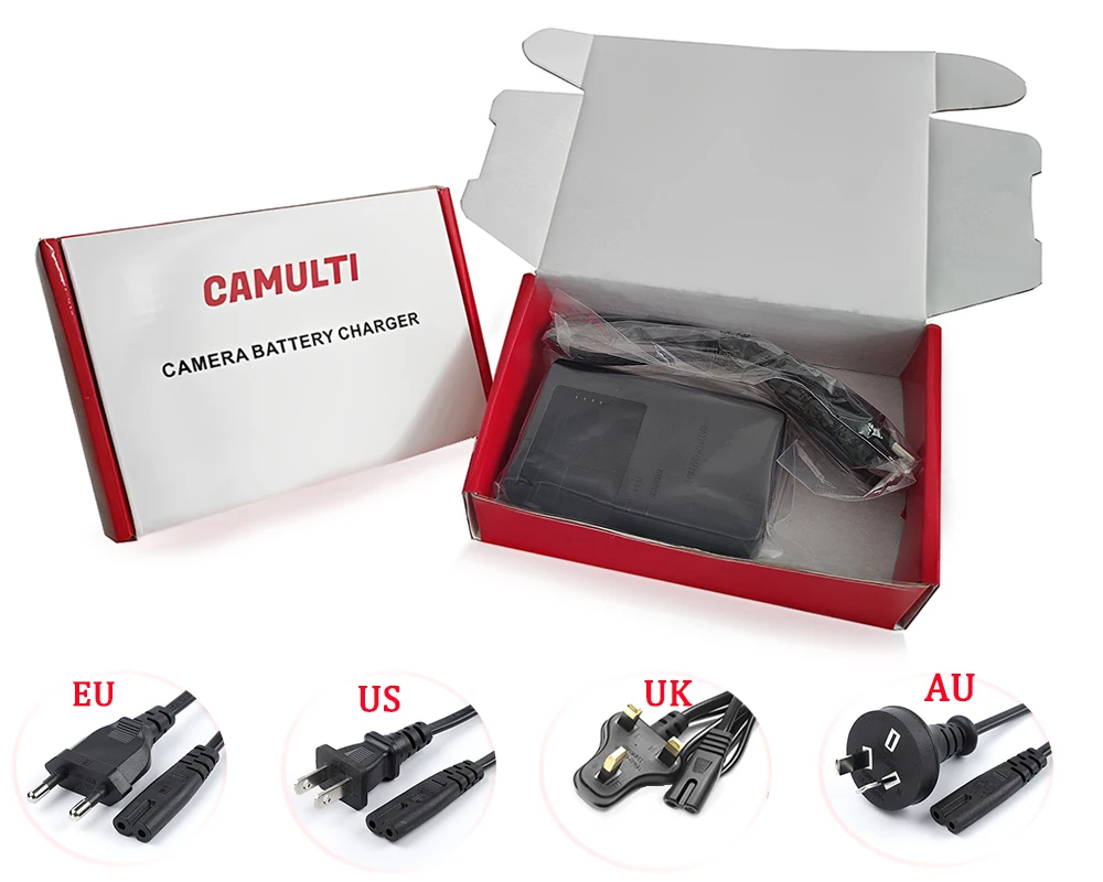 LC-E12 Battery Charger For Canon LP-E12 LPE12 EOS-M EOS M200 M50 M50II M10 M100 100D Rebel SL1 kiss X7 Camera LCE12 LC-E12E
