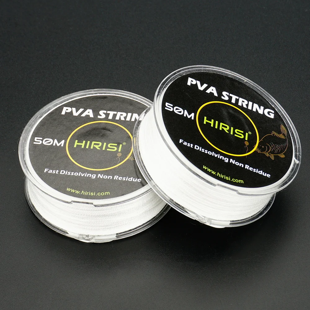 Fil PVA Hirisi 100m soluble pour carp fishing - Accessoire pour boilies et appâts de carpe