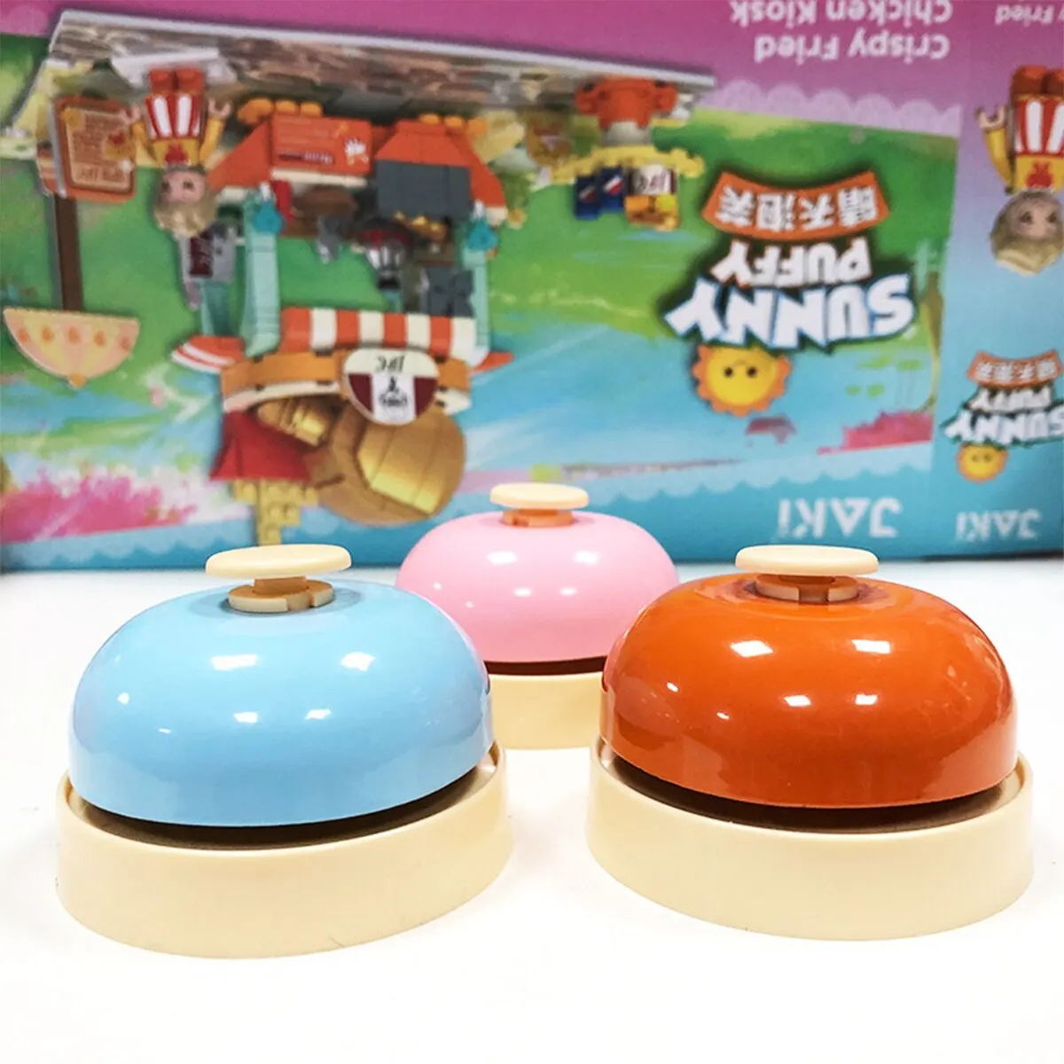 2Pcs Large Answer Bell Ring Ring Bell Creative Gift Restaurant Bar Table Toy Accessories answer bell toy