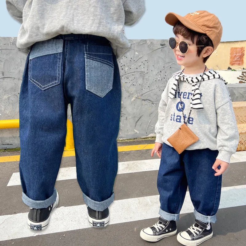 IENENS Boys Jeans for Kids 2-6 Years