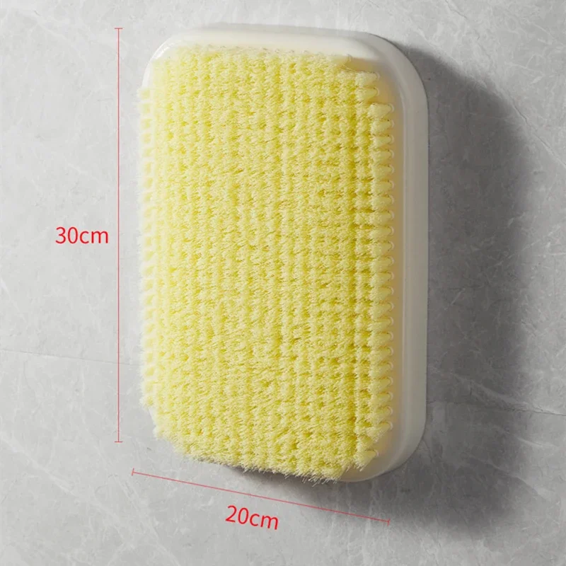 Body Brush Back rubbing brush Shower Exfoliating Back Brush Wash Bathroom Clean Tools Scrub Belts Stain Removal Massage Brushes 3
