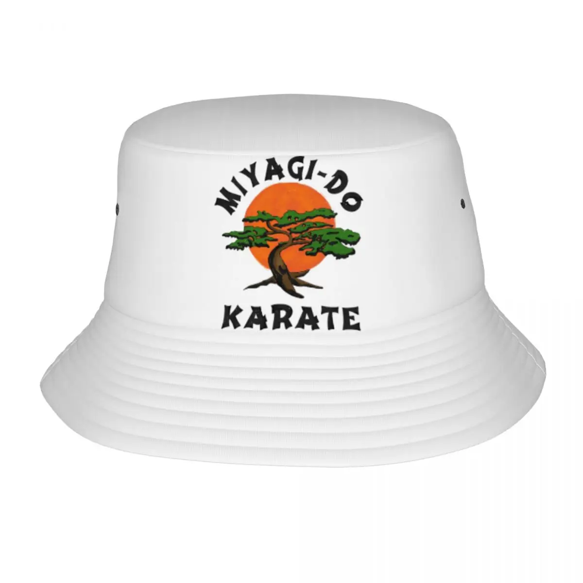 Cappelli Da Pescatore Miyagi-Do Karate Custom Summer Travel Beach The Karate Kid Cobra Kai Hat