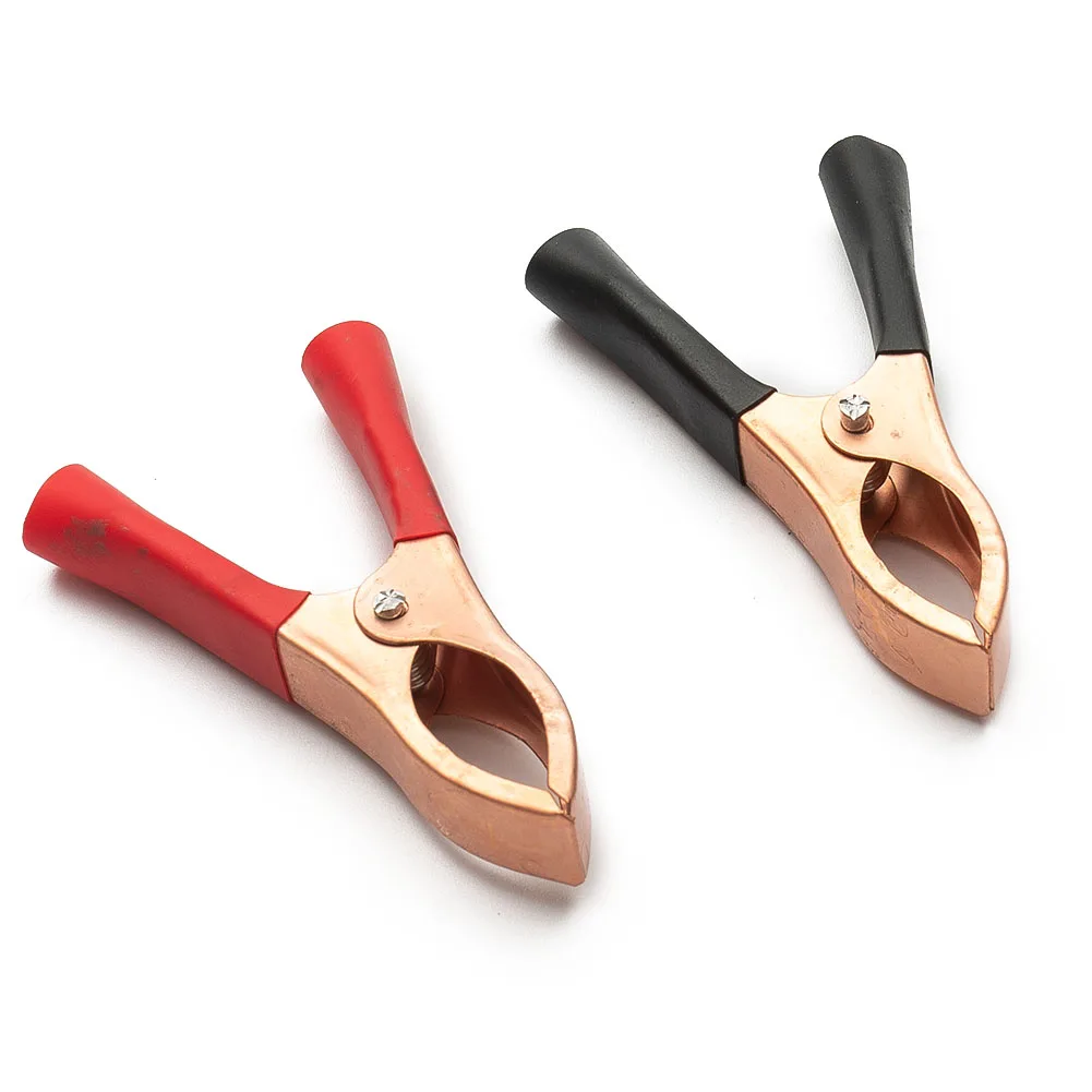 

2/10/20pcs 30A Car Alligator Clips Battery Clamps Crocodile Clip Aligator Clips 75mm Red Black Alligator Clips