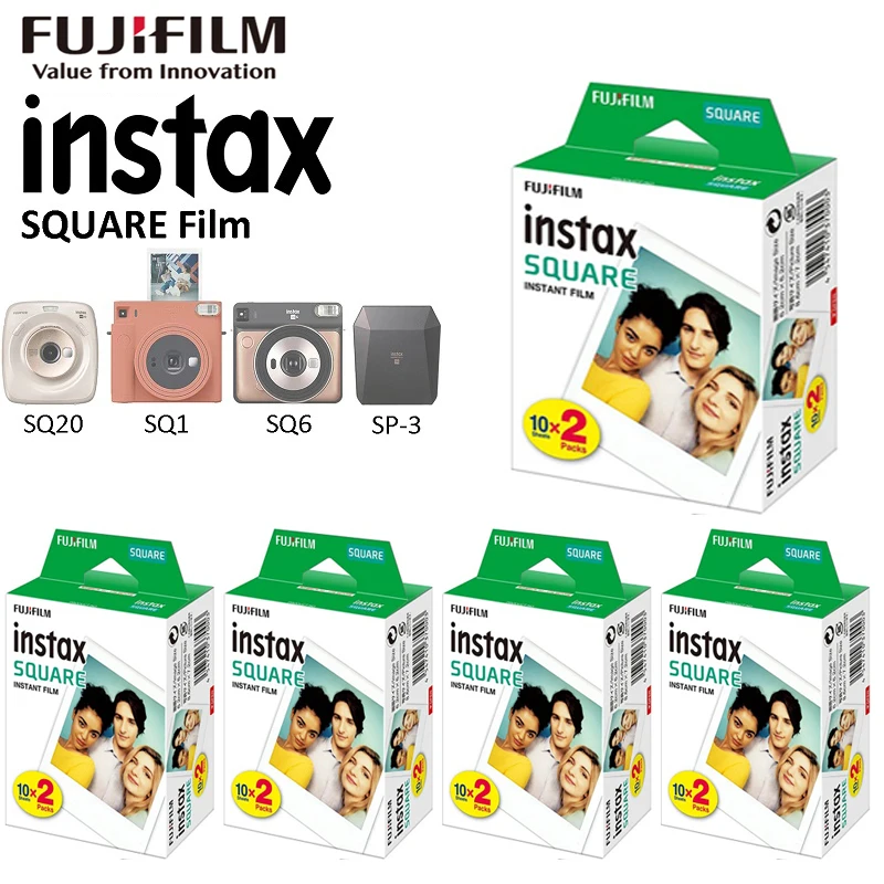 Fujufilm Instax Square Film For Fujifilm Square Camera SQ1 SQ10