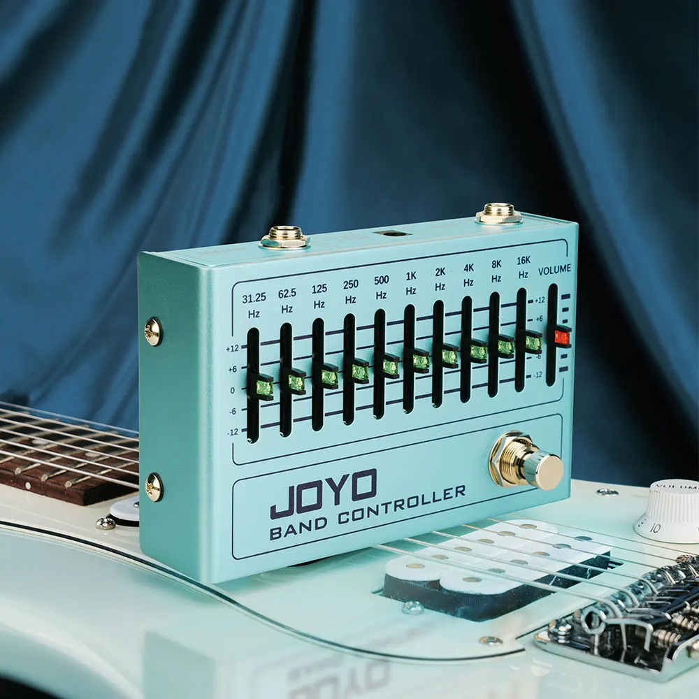 R-12 BAND CONTROLLER 10 Band EQ Guitar Pedal Support ±12dB Boost Ranges from 31.