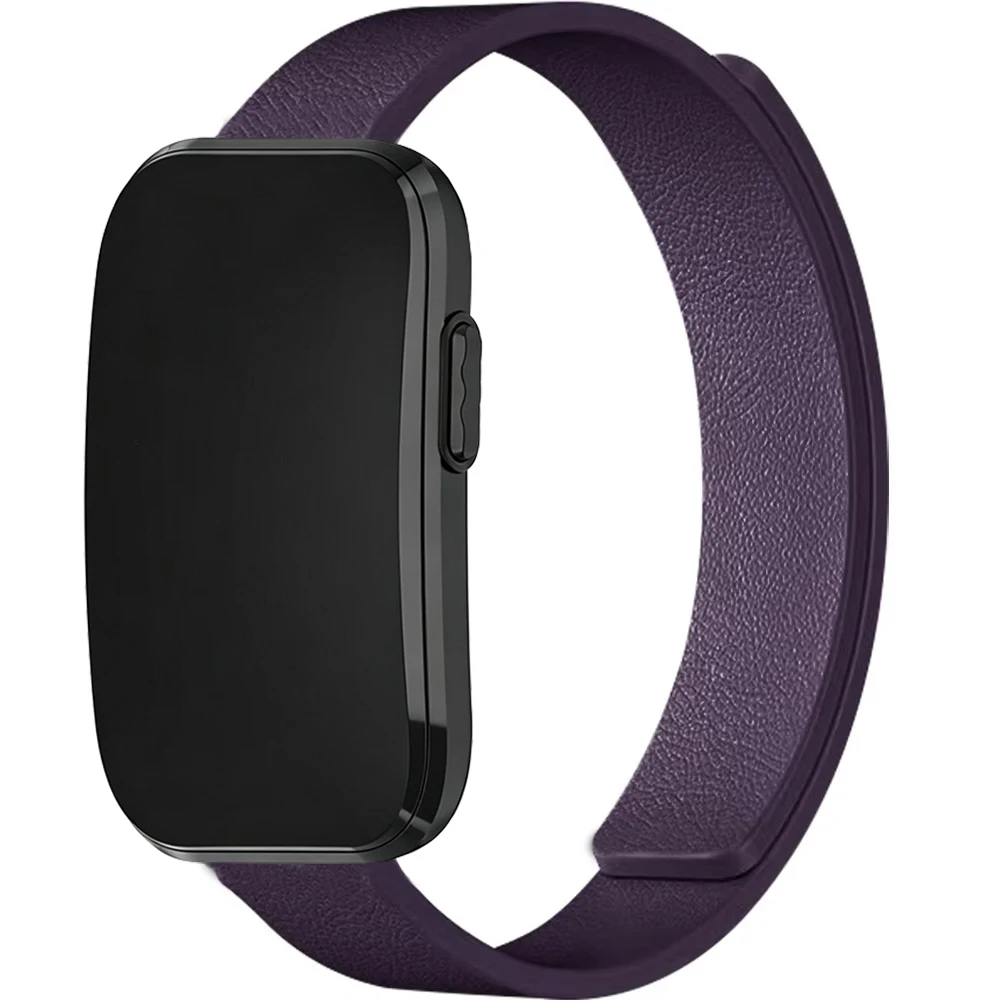 Magnetic Silicone Strap Bracelet Loop Wristband for Smart Fitness Tracker