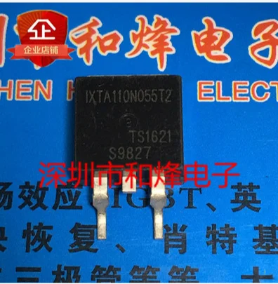 

Free shipping 50PCS IXTA110N055T2 TO-263 55V 110A