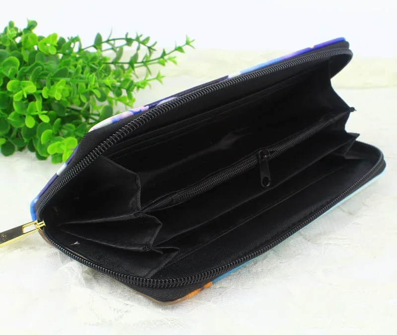 Zipper Wallet Coin Purse Lady Handbags Moneybag Women Long Wallets Cards Bags Pocket Notecase