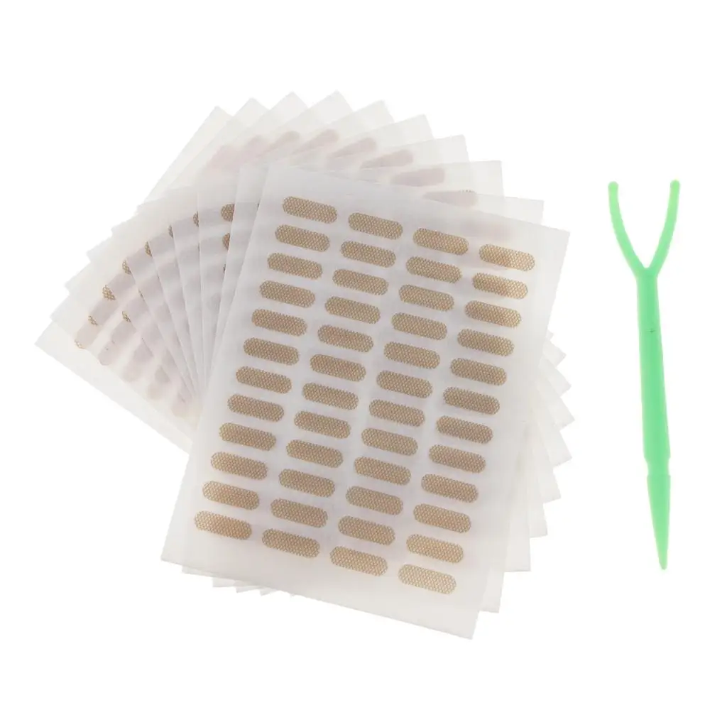 2-4pack Invisible Lace Eyelid Sticker Double Eyelid Tapes Eye Strips 9# 240
