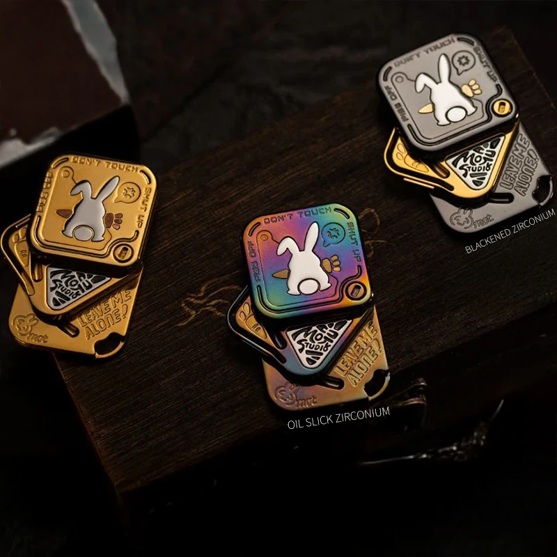 在庫 MOT スナップ不機嫌そうなウサギジルコニウム磁気サイド