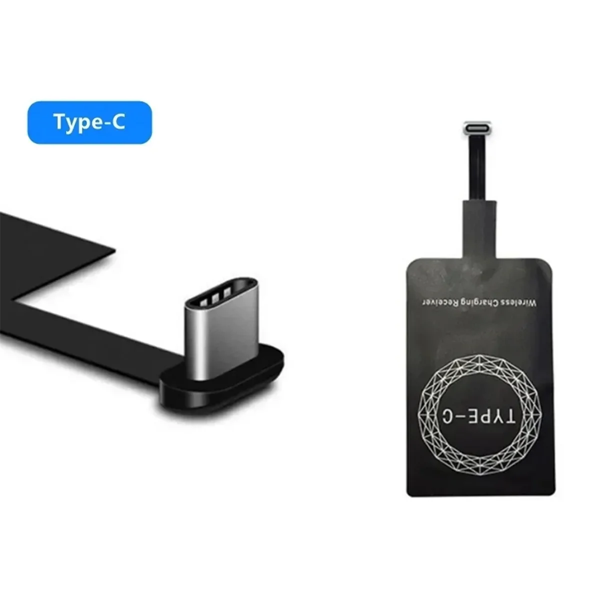 รูปสินค้า เครื่องชาร์จไร้สาย Type-C ความเร็วสูง ใช้ได้กับ Samsung Huawei Xiaomi