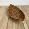 3PCS Fruit Dish Weaving Creative KTV Restaurant Snacks Dim Sum Basket French Fries Basket Desktop Storage Basket Rattan Weaving 6