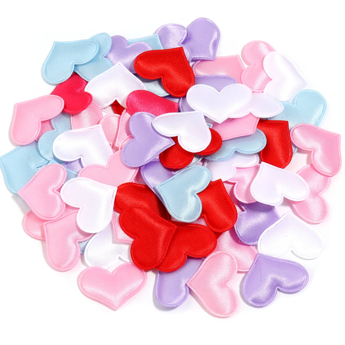 50/100 Stück 25/30 mm herzförmige Schwamm-Konfetti-Blütenblätter zum Werfen für Hochzeit, Valentinstag, Geschenk, Heimparty, Dekorationsbedarf – Detail 11