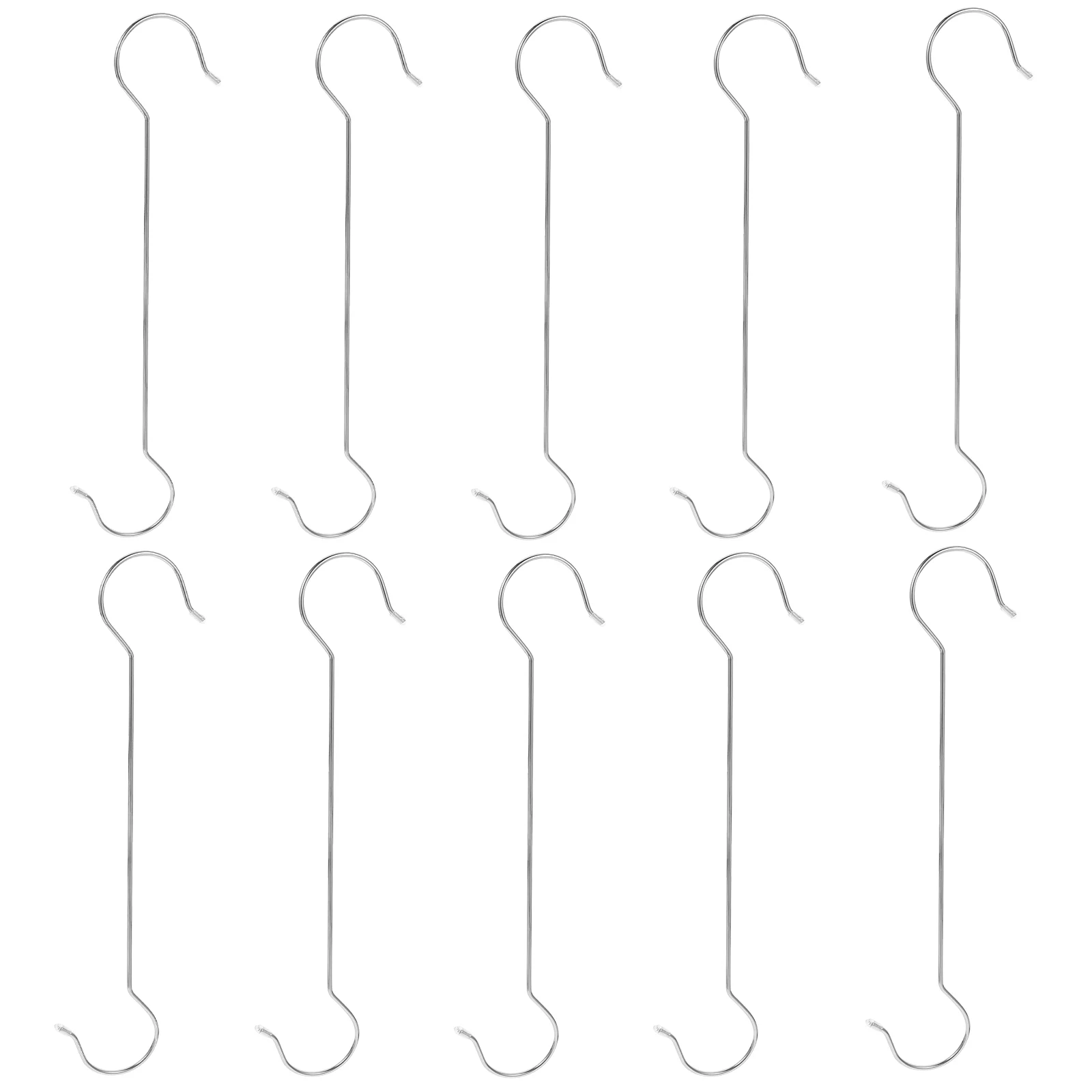 

10 шт., S-образные крючки для кормушки птиц