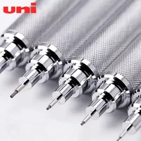 Japan Uni SHIFT Mechanical Pencil M5-1010 Metal Rod Low Center of Gravity 0.3/0.5/0.7/0.9mm Professional Drawing Art Stationery 2