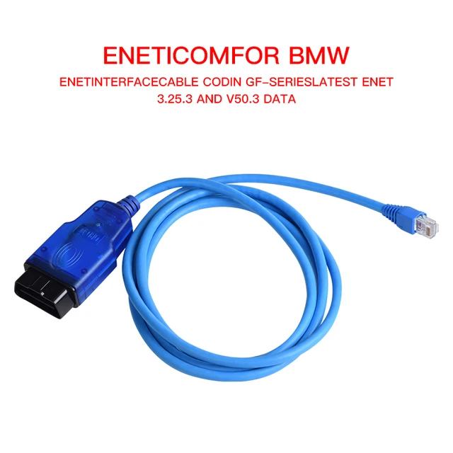 Ethernet Obd Obdii Rj45 Enet Obd2 Cable For Interface Coding G F