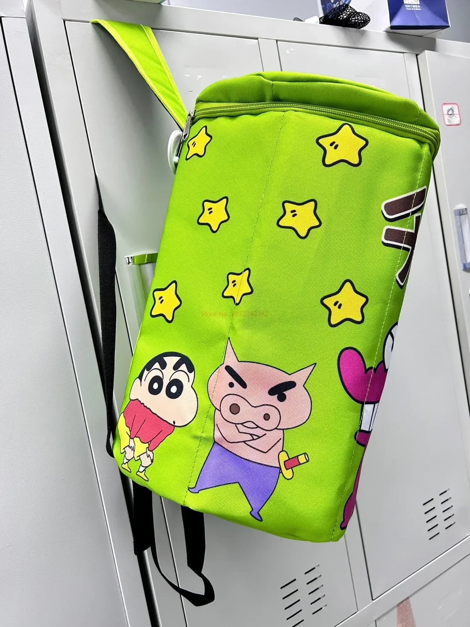Kawaii Crayon Shin-chan Plüsch Tasche Cartoon Nette Rucksack Top Öffnung Zipper Schulter Tasche Anime Plüsch Coole Spielzeug Geburtstag geschenke – Detail 16