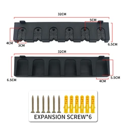 Fishing Rod Storage Rack - Wall-Mounted 6-Hole Holder for Vertical & Horizontal Display (Sponge Vertical)