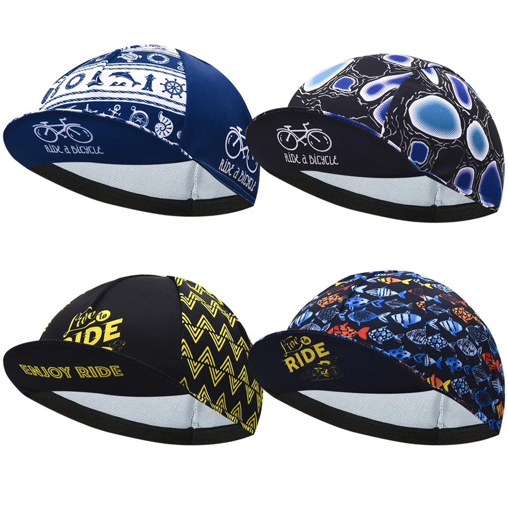 Retro Classic Cycling Caps Summer Men's Bike Outdoor Breathable Quick Dry Bicycle Riding Hats