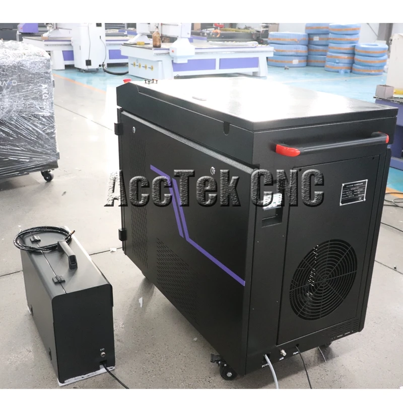 

Metal Welder for Aluminum Stainless Steel 1000W 1500W Handheld Fiber Laser Welding Machine with Double Axis