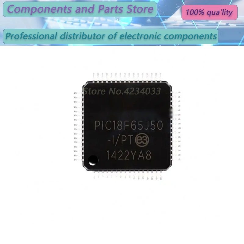 

PIC18F65J50-I/PT PIC18F65J90-I/PT SMD TQFP-64 Chip Brand New Original