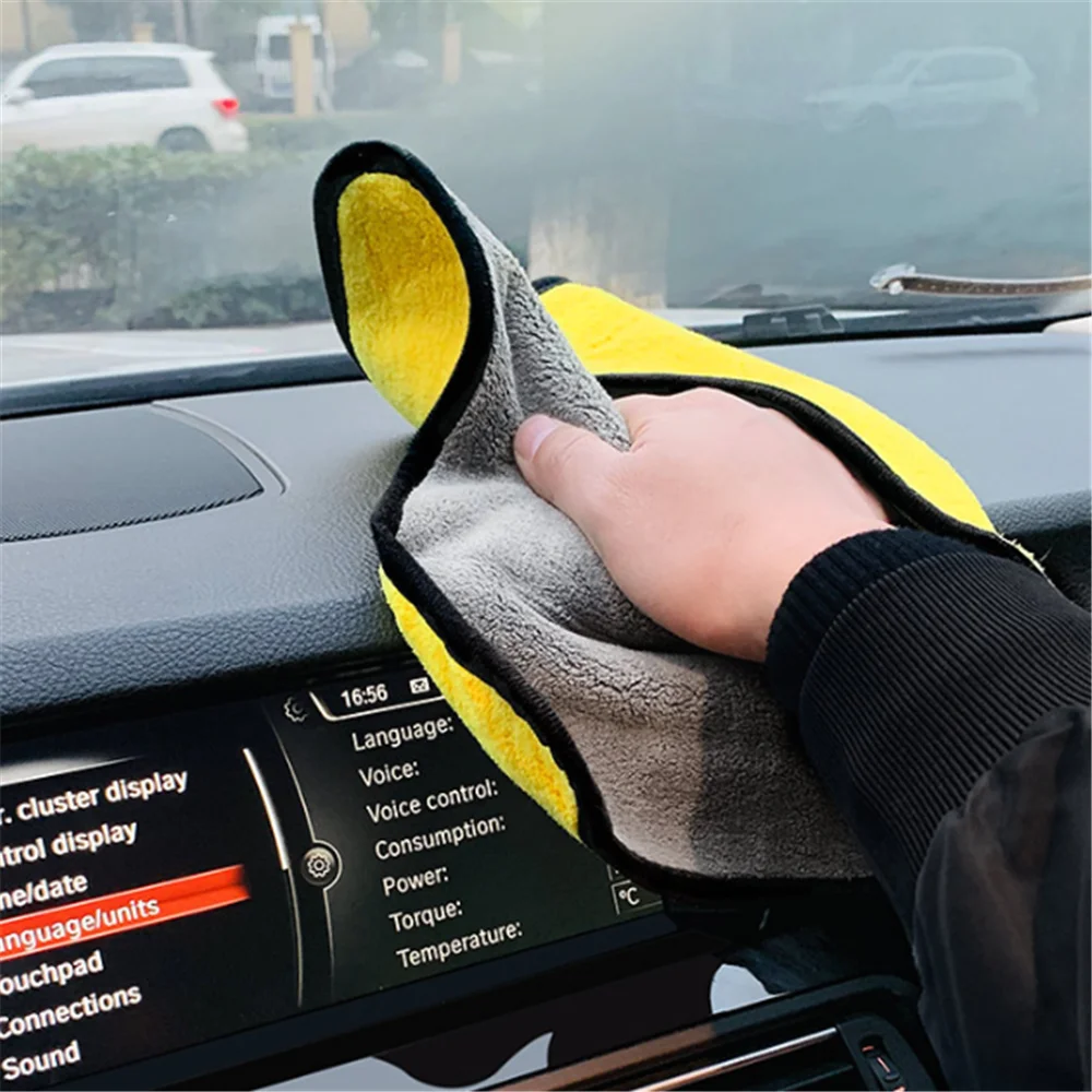 Car Wash Towel 30x30/60CM for hyundai creta vw polo sedan skoda kodiaq honda dio kia cerato h7