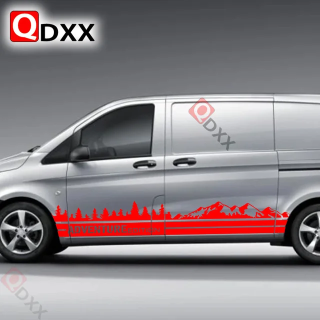 Car Stickers For Mercedes Benz Vito V Class Viano W638 W639